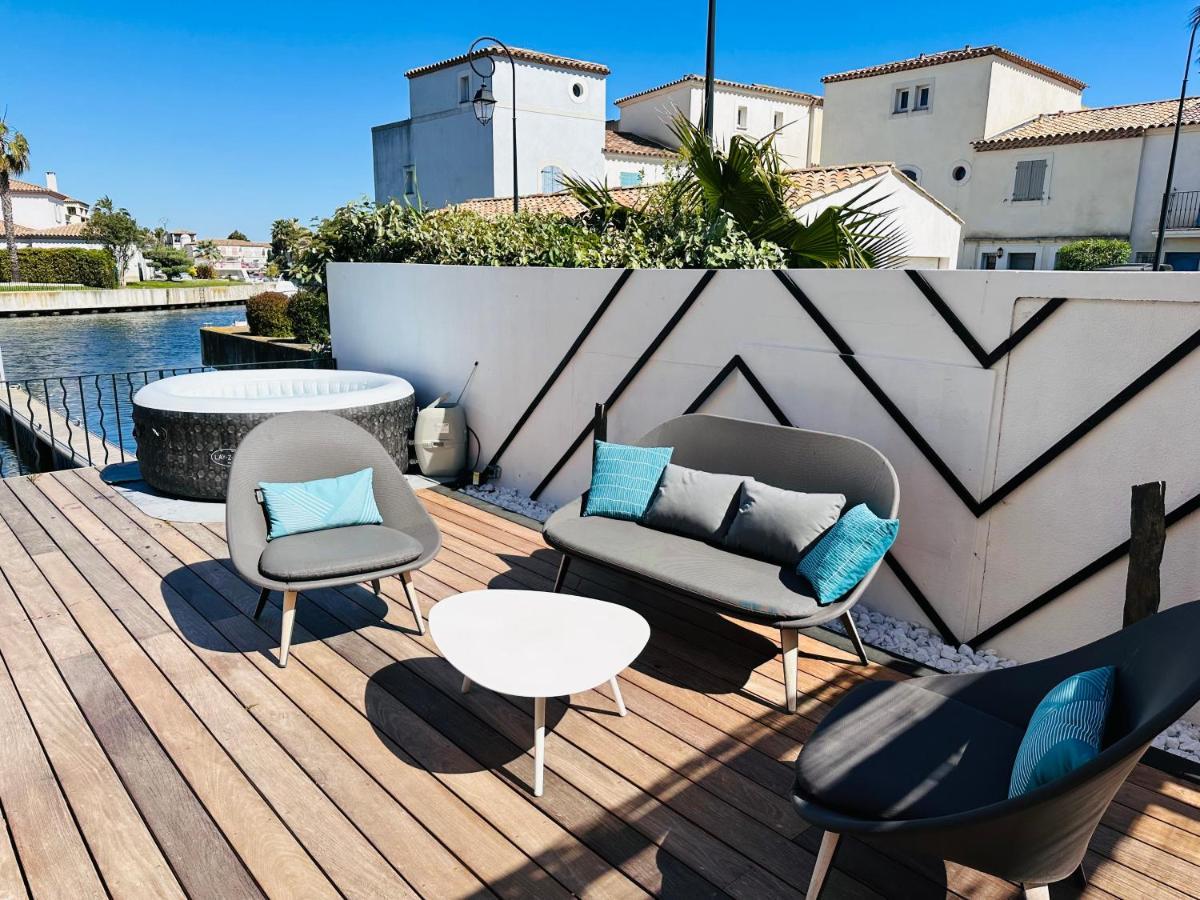 فيلا إج مورتفي Marina 120M²/8 Pers/ Terrasse 100M²/ Appontement المظهر الخارجي الصورة